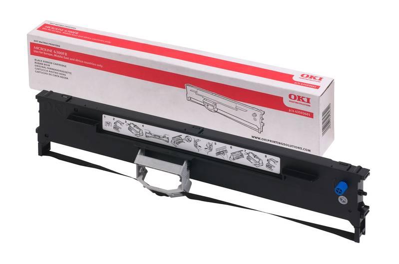 Картридж с красящей лентой для матричного принтера OKI Microline 6300FB, 43503602/43503601