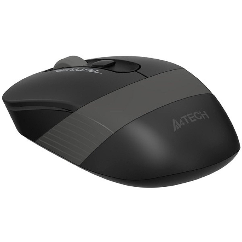 Мышь беспроводная A4Tech Fstyler FG10 , черный/серый , оптическая, 2000dpi , USB, 4 кнопки [1147564], FG10 GREY