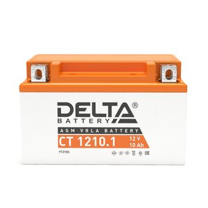 Аккумулятор DELTA BATTERY CT 1210.1 прямая полярность 10 Ач, 3401010030015