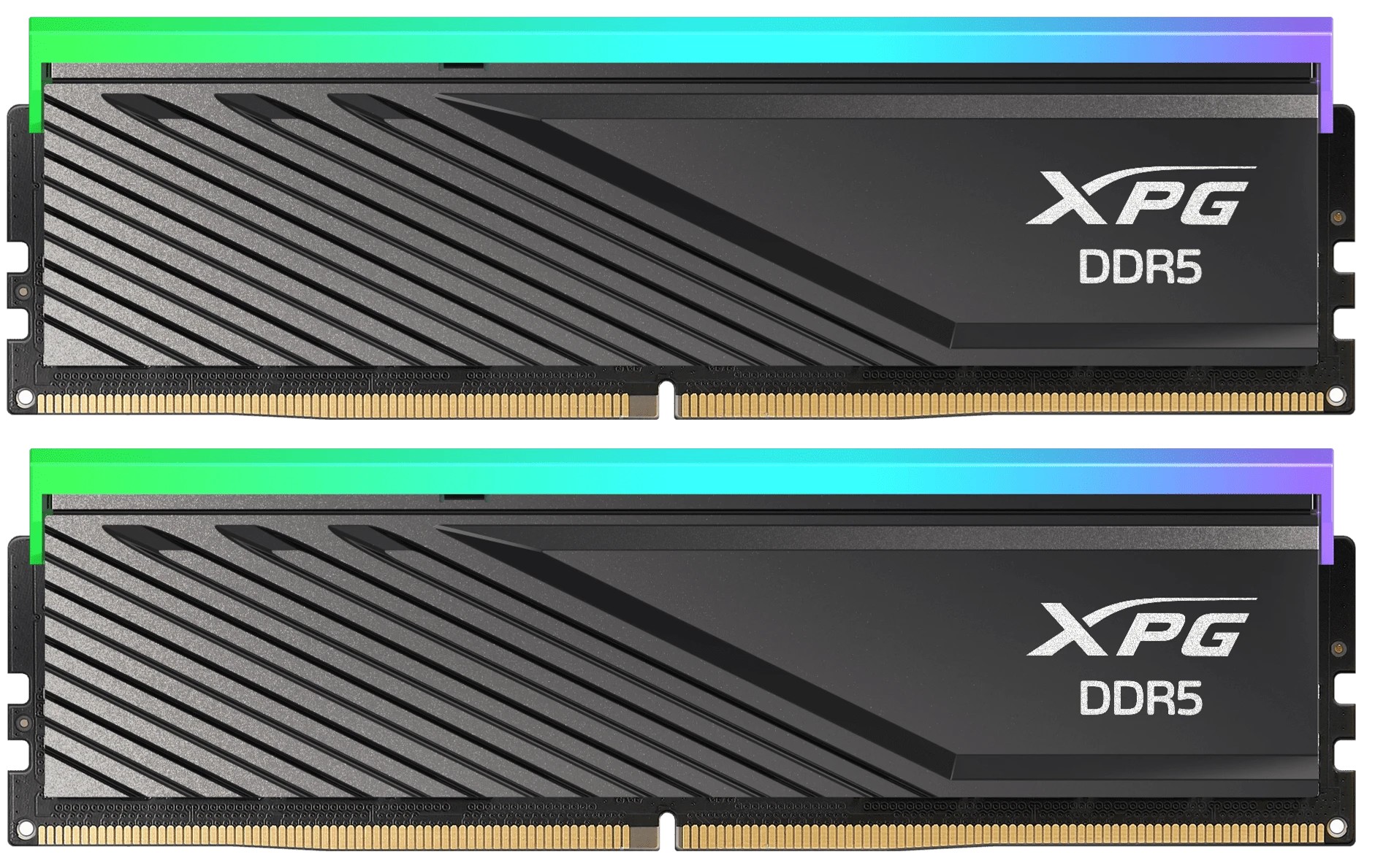 Оперативная память ADATA LANCER BLADE RGB DDR5 DIMM 32GB 6000MHz 2*16GB 36-38-38 1.35V BLACK DUAL TRAY, AX5U6000C3616G-DTLABRBK