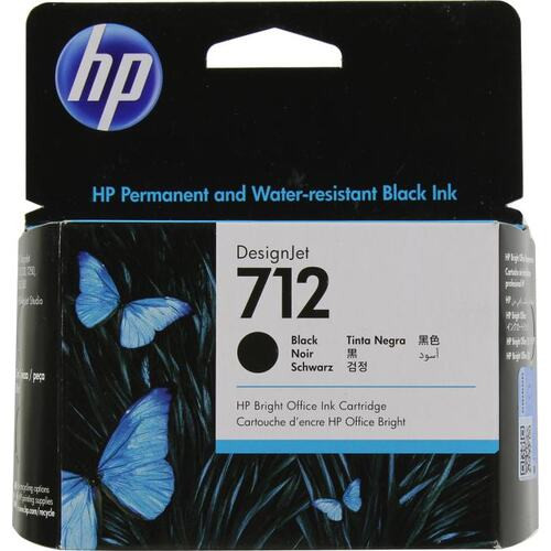 Картридж 712 для HP DJ T230/630, 80мл (O) чёрный 3ED71A