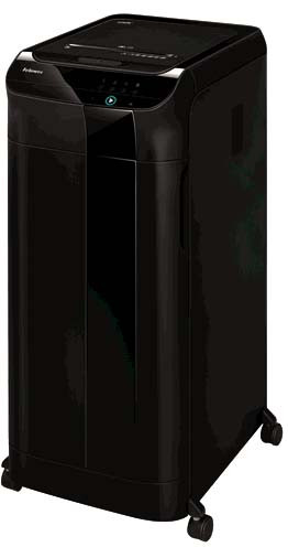 Шредер Fellowes® AutoMax® 550C, автоподача, DIN P-4, 4х38мм, 550 лст., 83 лтр., Smart Lock, шт, FS-49631