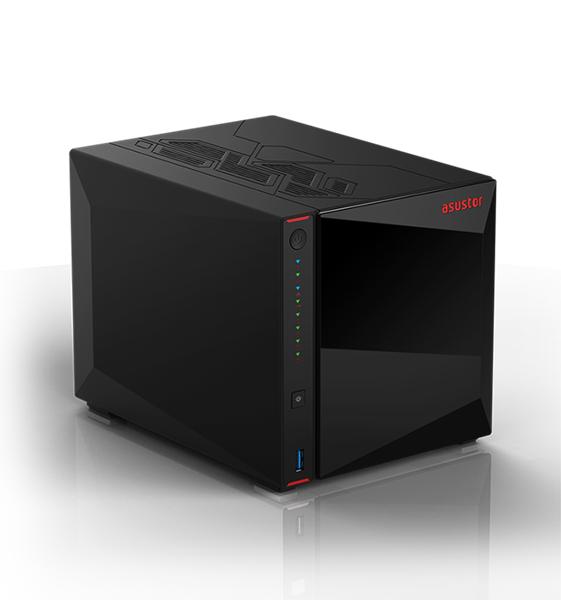 Сетевое хранилище ASUSTOR AS5404T 2-Bay NAS/Media player/Intel Celeron N5105 2.0GHz up to 2.9GHz, 4GB SO-DIMM DDR4, noHDD(HDD,SSD),/2x 2,5Gb (LAN)/3xUSB3.2,HDMI