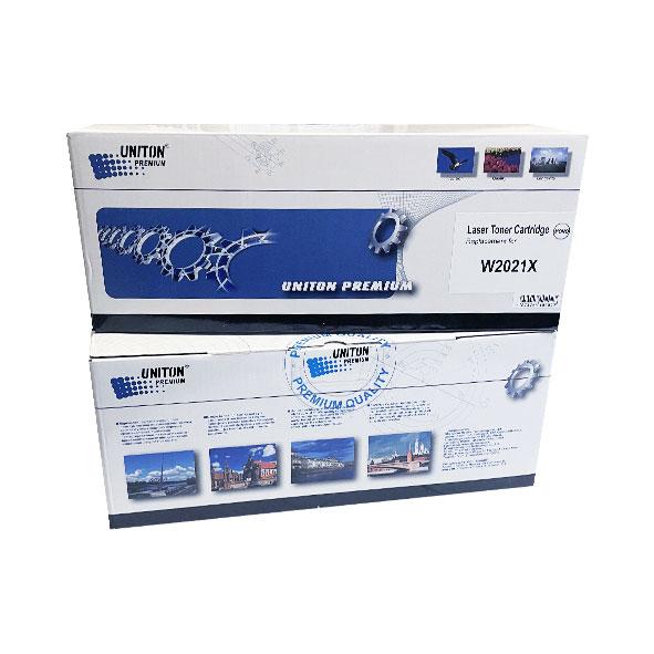 Картридж для HP Color LJ M454, MFP M479 W2021X (414X) синий (6K) UNITON Premium