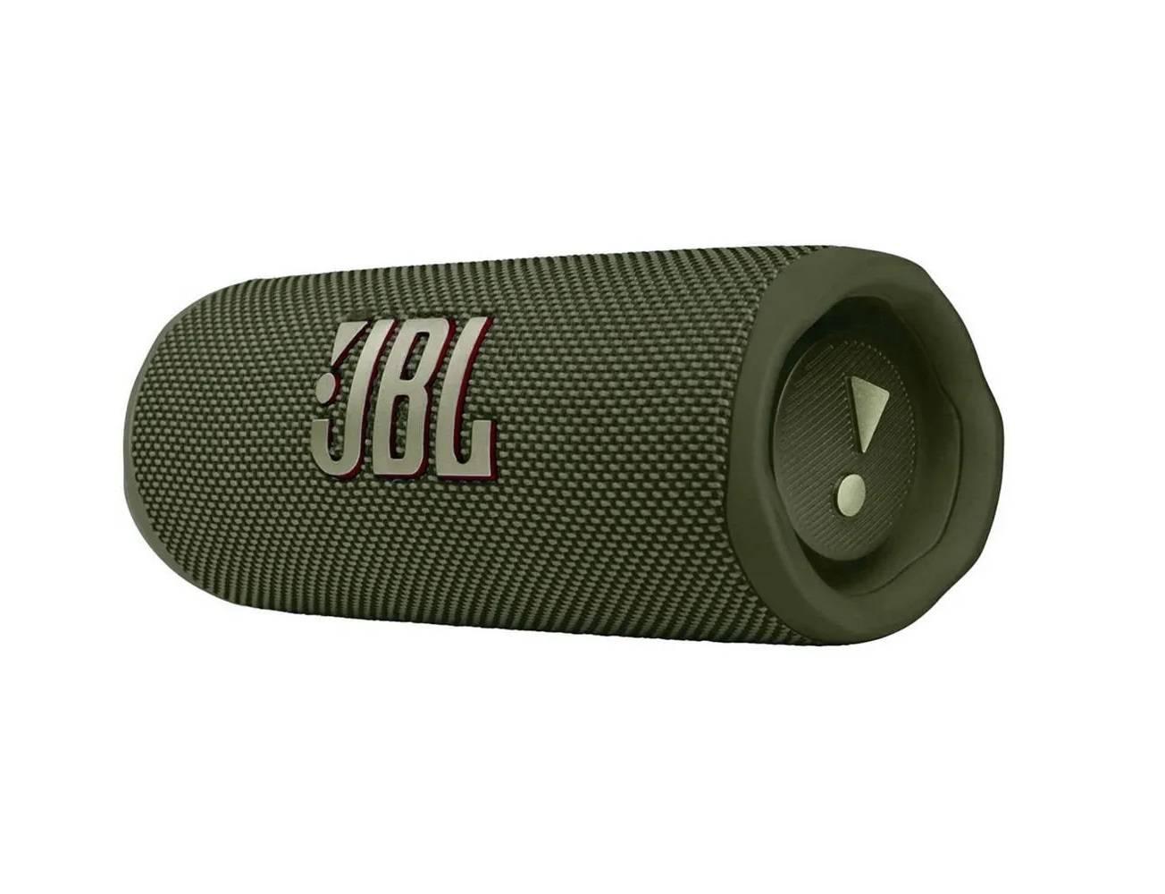 JBL Портативная акустика Flip 6, Bluetooth, 30 Вт, IP67, Li-Pol, зелёный., JBLFLIP6GREEN