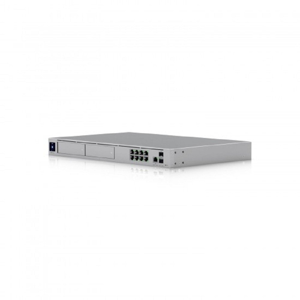 UBIQUITI UDM-Pro-Max Маршрутизатор, 1*SFP+, 8*1Gbit RJ45,1*SFP+ WAN, 1*2.5Gbit RJ45 WAN, 128GB SSD, 2*3.5" NVR HDD слота