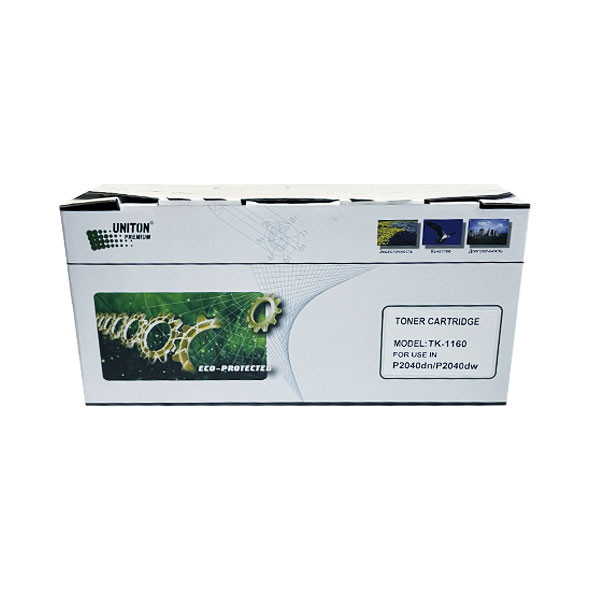 Тонер-картридж для (TK-1160) KYOCERA P2040DN/P2040DW (7,2K,TG-50 MURATA) UNITON Premium GREEN LINE (Eco Protected)