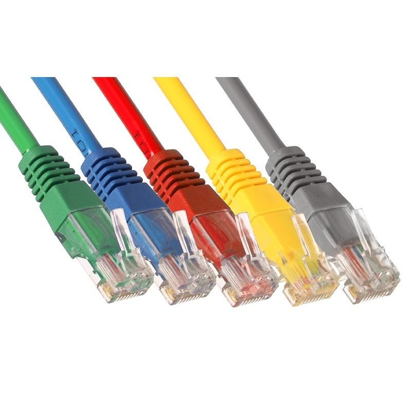 Exegate EX286376RUS Патч-корд LSZH UTP-RJ45-RJ45-5e-0,5M-LSZH-YL, UTP, cat.5e, 0.5м, желтый