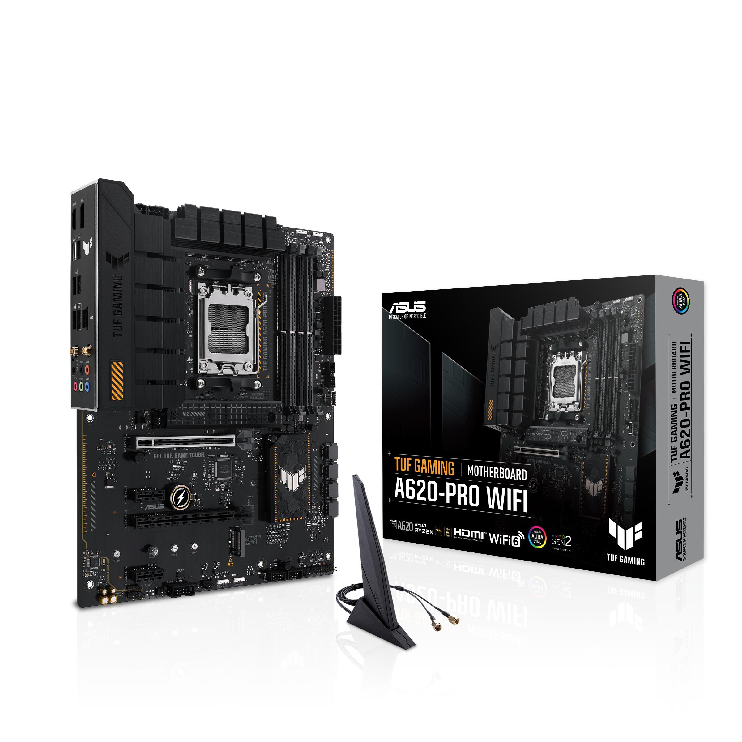 Материнская плата/ TUF GAMING A620-PRO WIFI, 90MB1FR0-M0EAY0