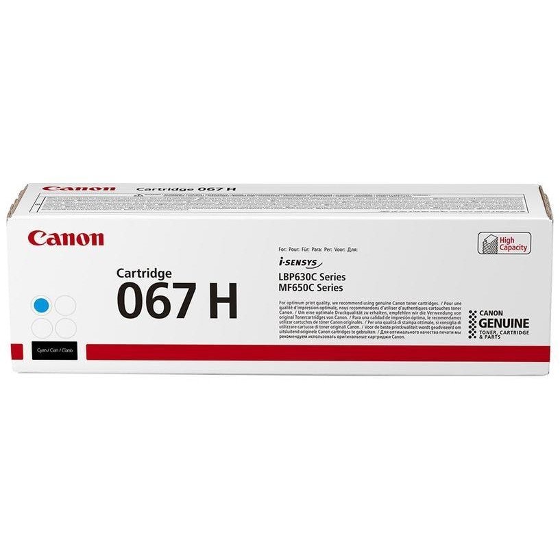 Canon Тонер-картридж/ CRG 067 H C  Cyan for MF651Cw/MF655Cdw/MF657Cdw/LBP631Cw/LBP633Cdw, 5105C002