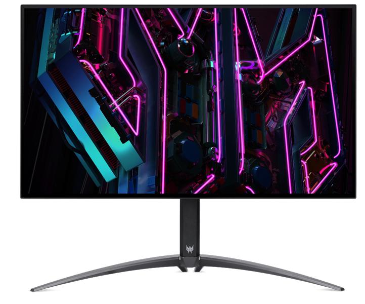 Монитор Acer Predator X27Ubmiipruzx 26,5" OLED 2560x1440 240 Hz1 000cd/m 20,01 /  0,03ms 2xHDMI + 1xDP + 1xType-C(90W) + Audio out + USB 3.2x2+USB-B +Speaker 5Wx2150 H.Adj Pivot, UM.HXXEE.001