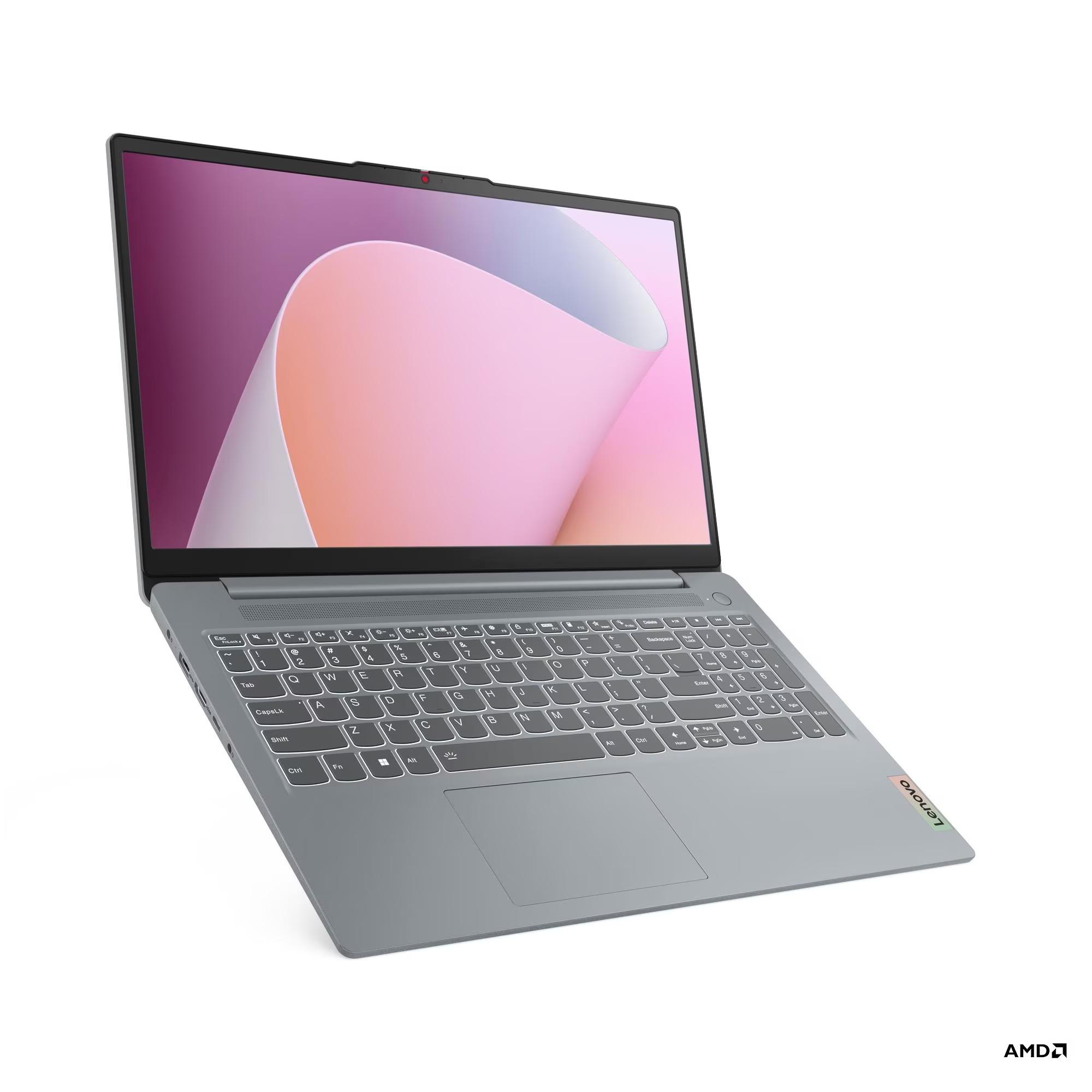 Lenovo IdeaPad Slim 3 15ABR8 [82XM00TNUS] Arctic grey 15.6 {FHD IPS 300nits Touch Ryzen 7 7730U/16Gb/1Tb SSD/W11Home(ENG)}