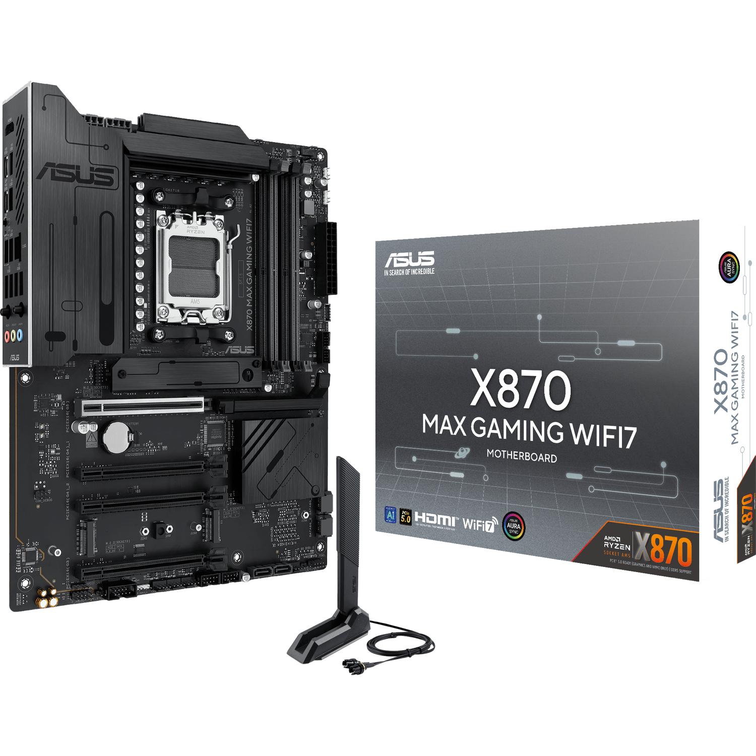 Материнская плата/ X870 MAX GAMING WIFI7, 90MB1LY0-M0EAY0