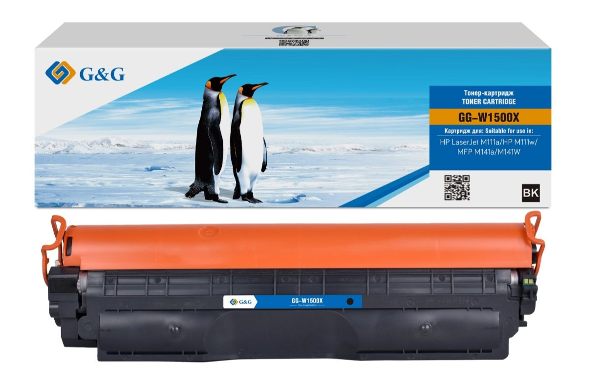 GG-W1500X G&G Тонер-картридж для HP Laser Jet M111a/w, MFP M141a/w (2000 стр)