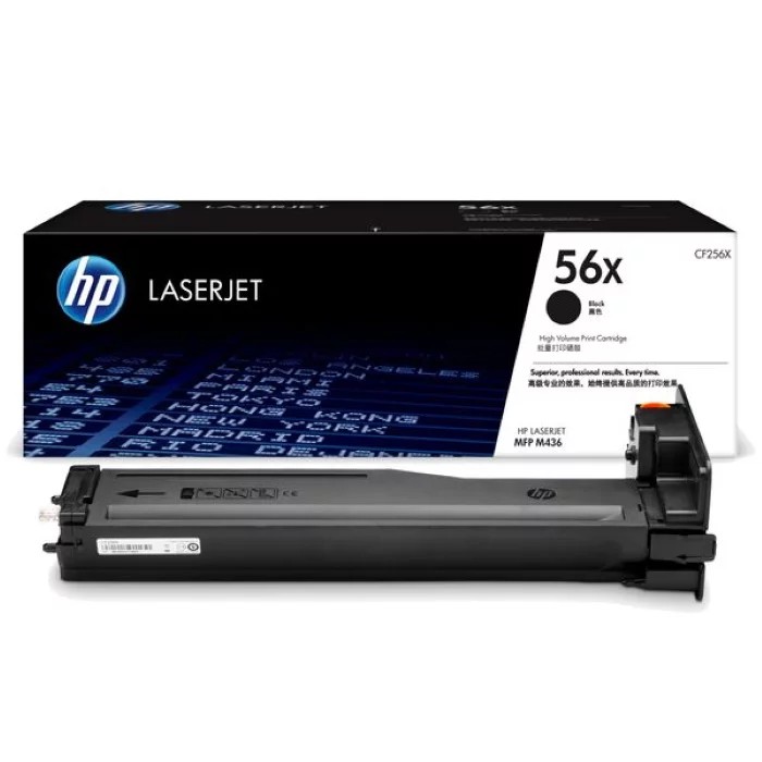 Картридж HP 56X лазерный увеличенной емкости (13700 стр), CF256X