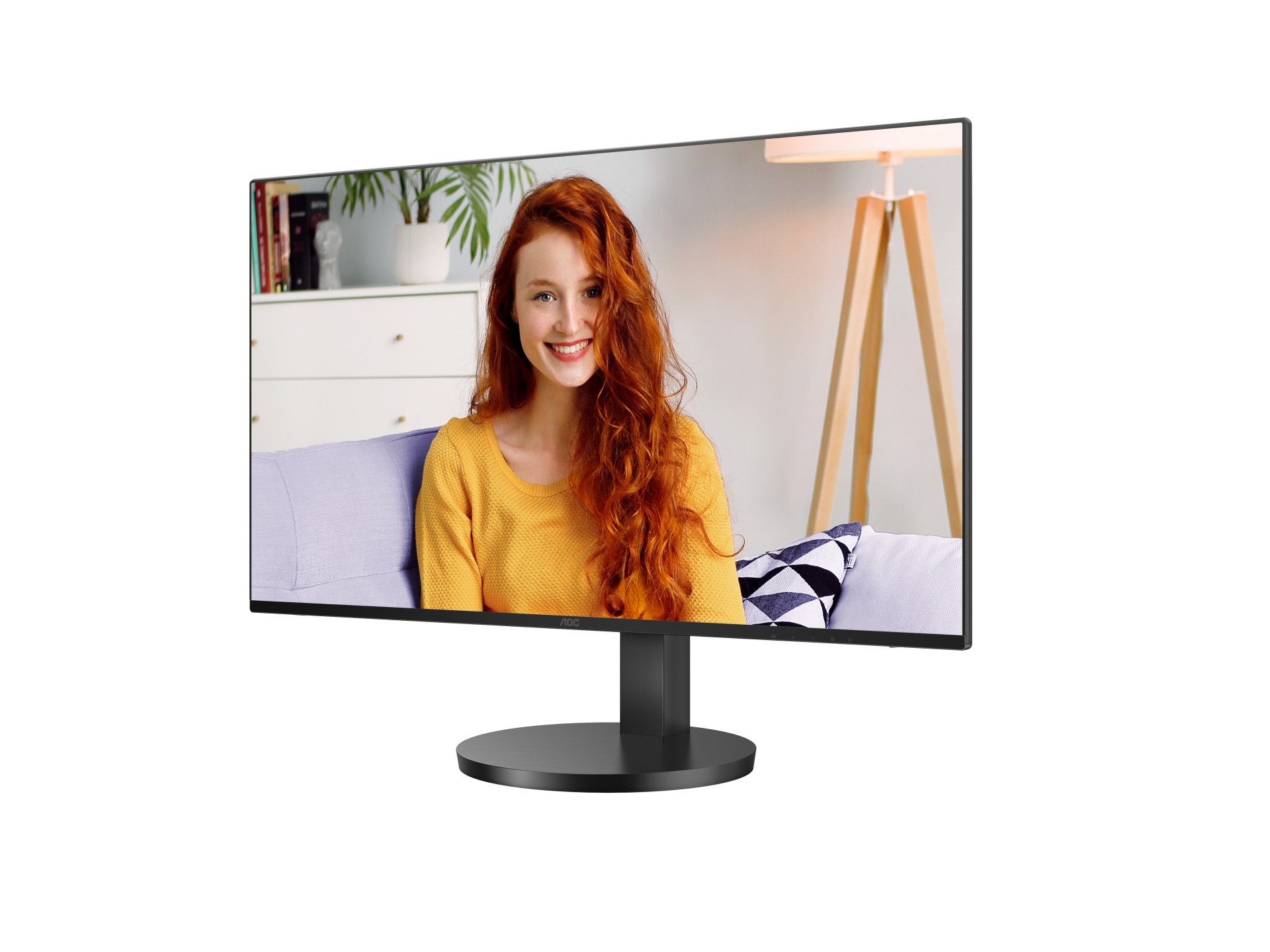 AOC 27B3CF2 27'', 1920x1080, IPS, 100hz, 20M:1, 250cd, 1ms, HDMI 1.4, 2xUSB 3.2, Type-C 65W, Speakers, H. adj 100mm, VESA, 3Y, Black