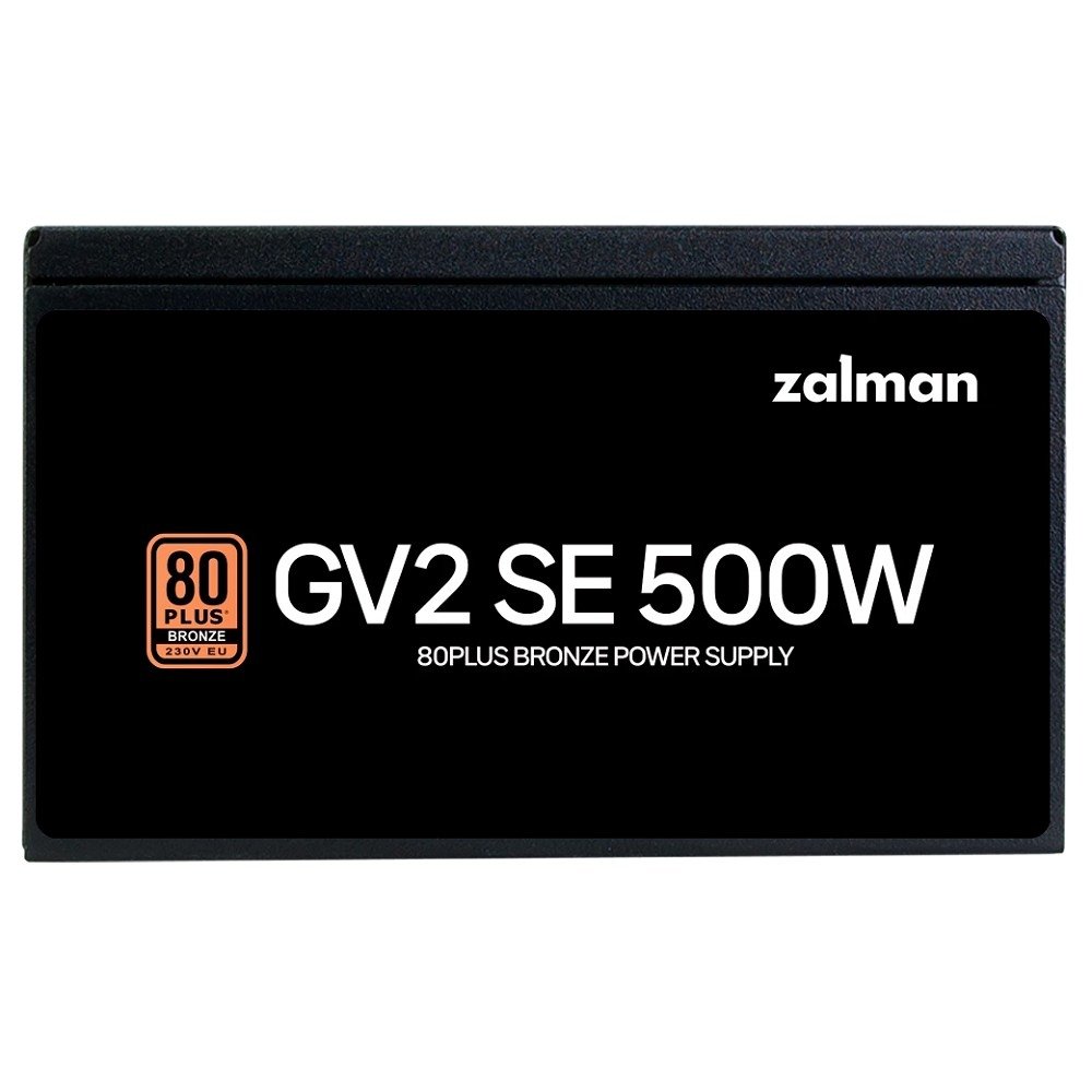 Zalman <GV2SE>  ZM500-GV2SE <500W, ATX12V v2.52, APFC, 12cm Fan, 80+ Bronze, Ret>