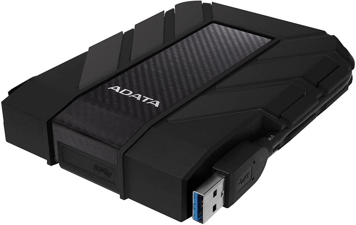 Внешний жесткий диск/ Portable HDD 2TB ADATA HD710 Pro (Black), IP68, USB 3.2 Gen1, 133x99x27mm, 390g /3 года/, AHD710P-2TU31-CBK