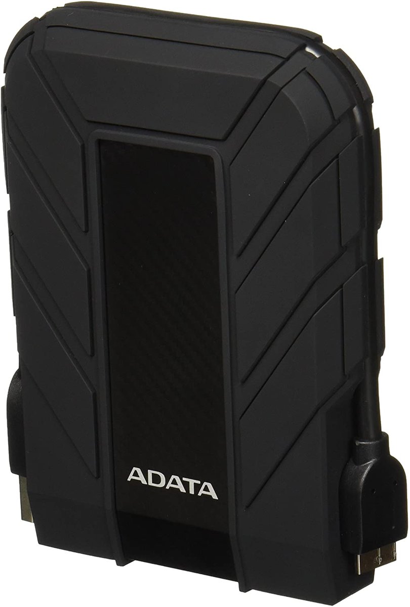 Внешний жесткий диск/ Portable HDD 2TB ADATA HD710 Pro (Black), IP68, USB 3.2 Gen1, 133x99x27mm, 390g /3 года/, AHD710P-2TU31-CBK