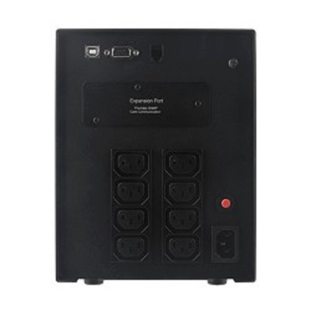 ИБП CyberPower PR1000ELCD {Line-Interactive, Tower, 1000VA/900W USB/RS-232/EPO/SNMPslot (8 С13) 12В/12 Ач х 2}