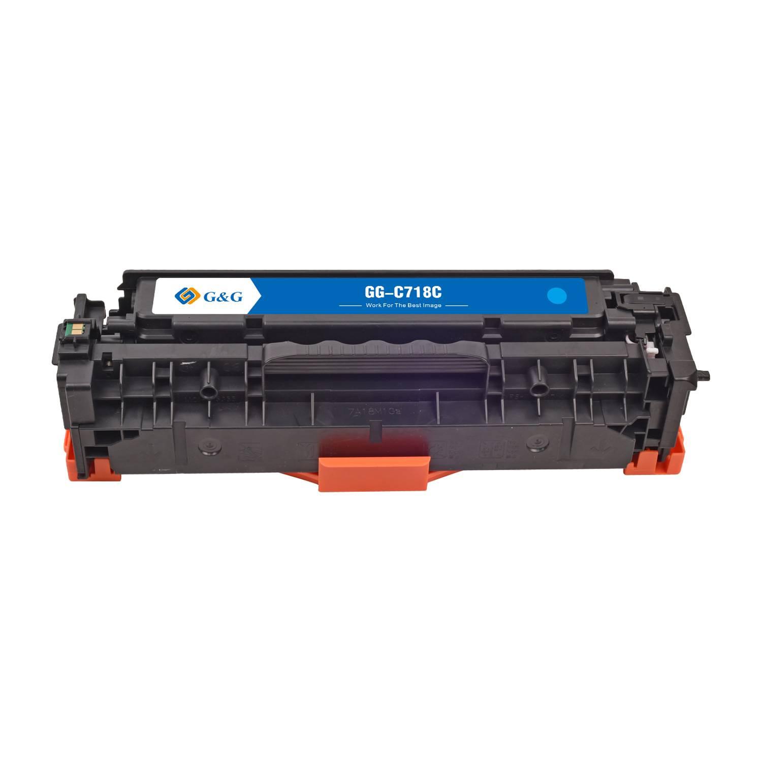 Картридж G&G, аналог HP CC531A/304A/Canon 718 синий 2.8k с чипом, NT-PH531C-JJ-V1.2-S1