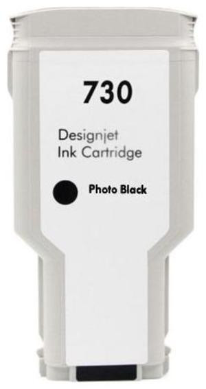 GG-P2V73A G&G струйный черный картридж 730 для НР Designjet T1700 300ml