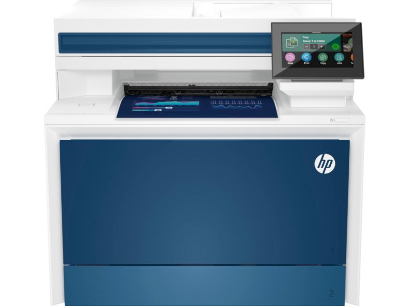 Лазерное многофункциональное устройство HP Color LaserJet Pro MFP 4303fdn (p/c/s/f, A4,600 dpi,33(35)ppm,512Mb,2 trays 50+250,4.3'' touch display,Duplex, DADF50,USB/GigEth/4 cart.in box black 2000&cmy1000 pages, repl. W1A79A), 5HH66A#B19