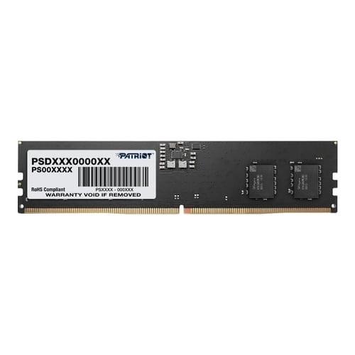Patriot DDR5 DIMM 8Gb 5200MHz PSD58G520041 Signature RTL PC5-41600 CL42ECC 288-pin 1.1В single rank
