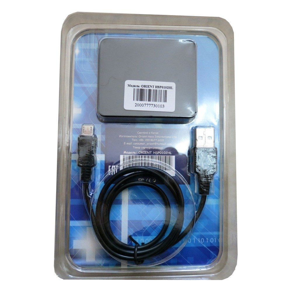 ORIENT HDMI 4K Splitter HSP0102HL, 1->2, HDMI 1.4/3D, UHDTV 4K(3840x2160)/HDTV1080p/1080i/720p, HDCP1.2, питание от USB, пластик.корпус (30103)