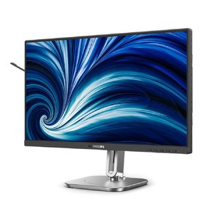 LCD PHILIPS 23.8" 24B2N4200/00 Black с поворотом экрана {IPS 1920x1080 120Hz 4ms 178/178 300cd 1500:1}