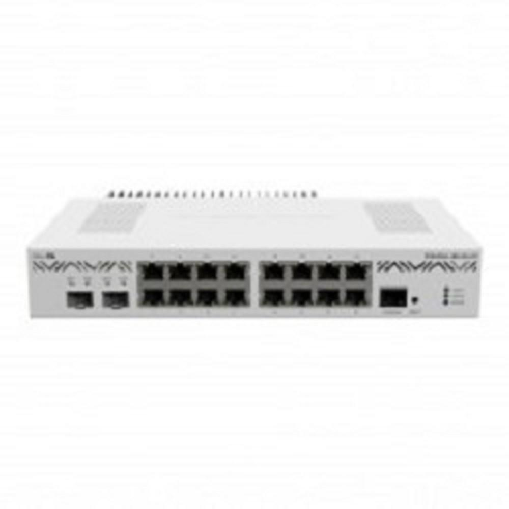MikroTik CCR2004-16G-2S+PC Маршрутизатор проводной, 16*1Gbit RJ45, 2*10Gbit SFP+