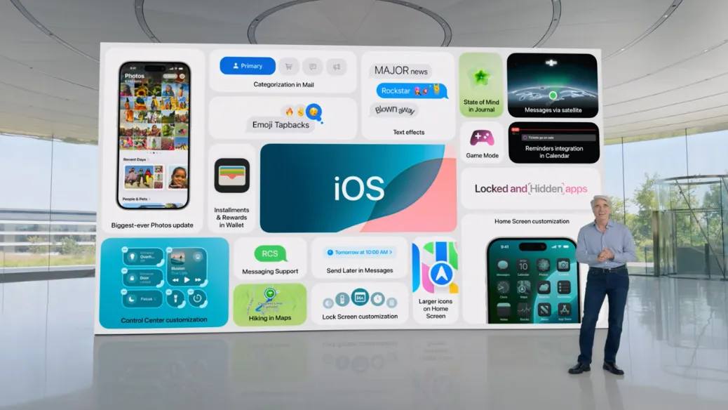 Apple представляет iOS 26: революция Liquid Glass с более глубокой интеграцией искусственного интеллекта