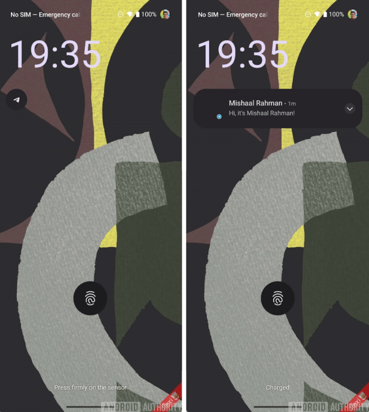 Уведомления Android 16