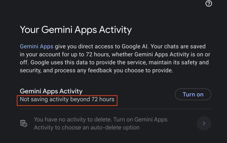 Отключение Gemini