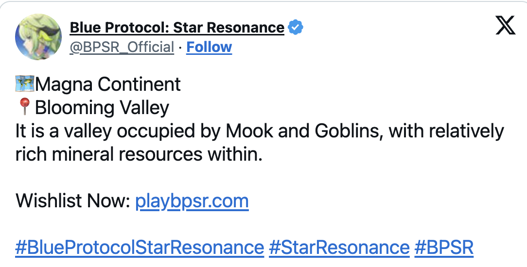 Blue Protocol: Star Resonance