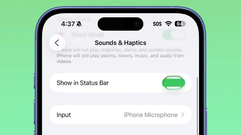 iOS 26 Beta 6