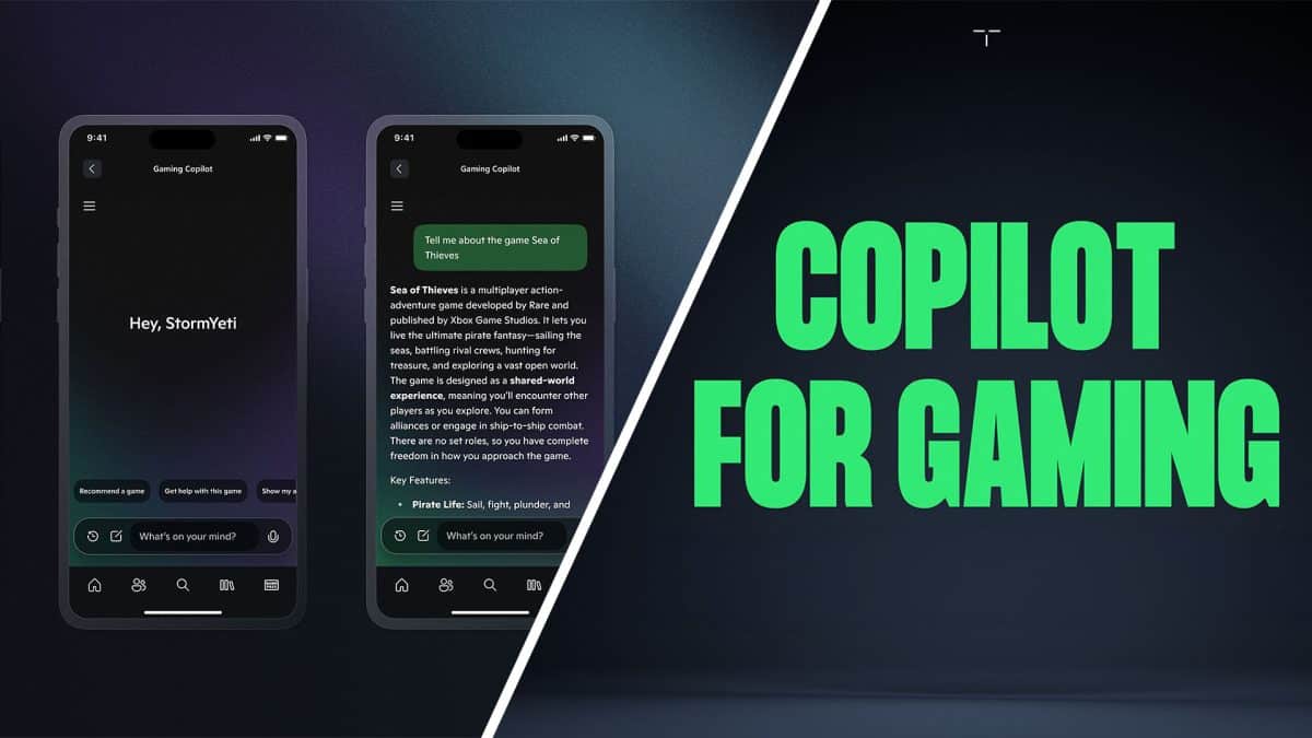 Microsoft запускает Gaming Copilot — ИИ-ассистент для Windows и мобильного Xbox