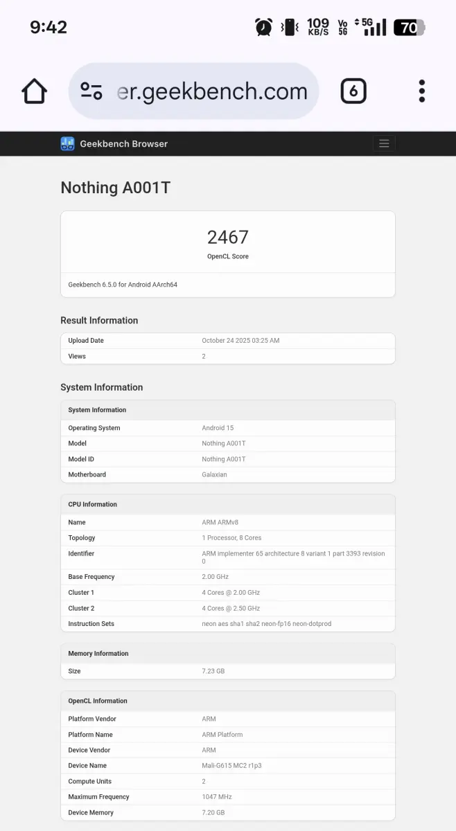 Nothing Phone 3a Lite