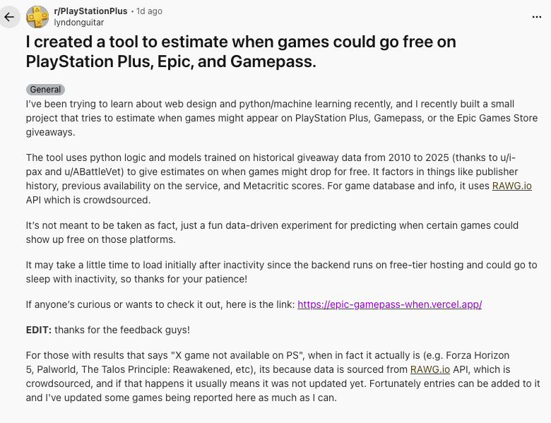 Epic Game Pass When