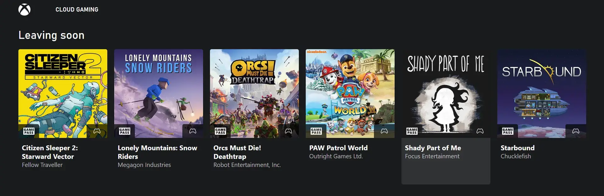 Xbox Game Pass