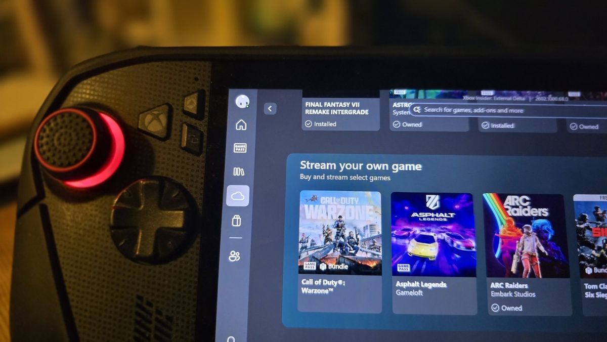 В Xbox Game Pass появились 40 новых игр для функции Stream Your Own Game