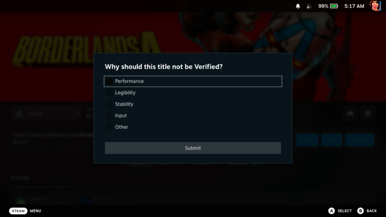 Steam Deck Verified