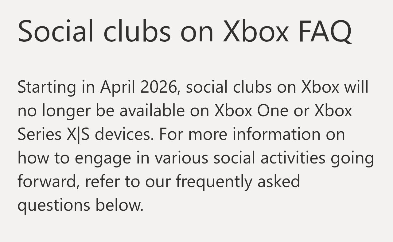 FAQ Xbox
