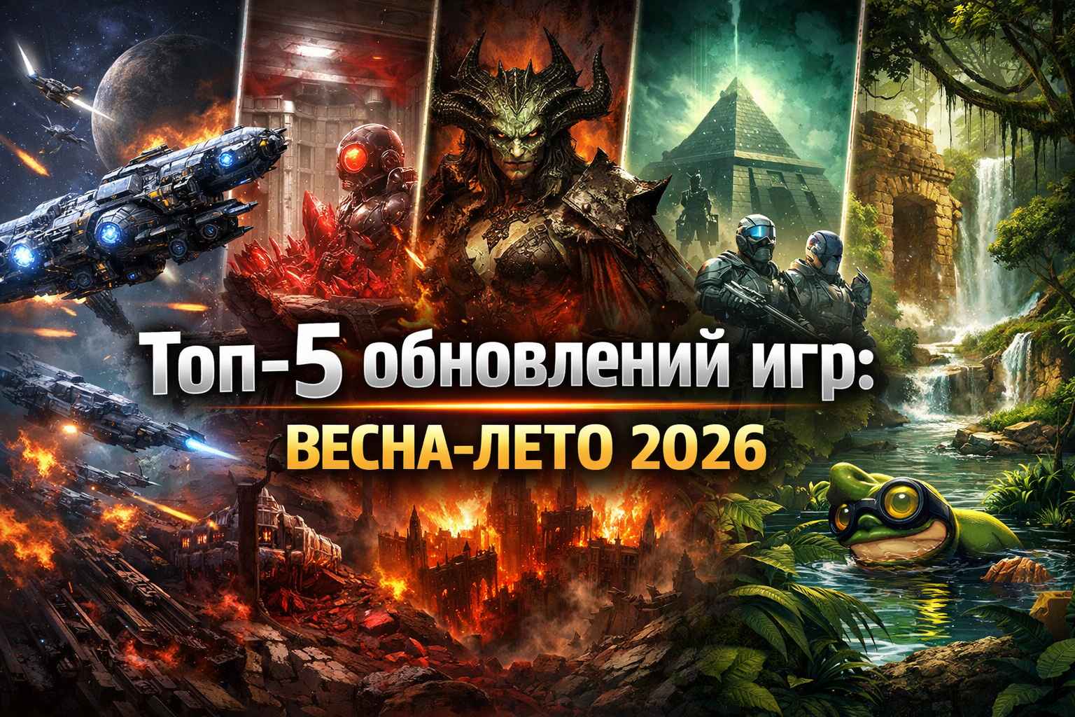 Топ-5 масштабных дополнений, которые скоро изменят популярные игры