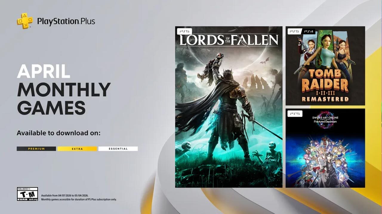 PS Plus Апрель 2026