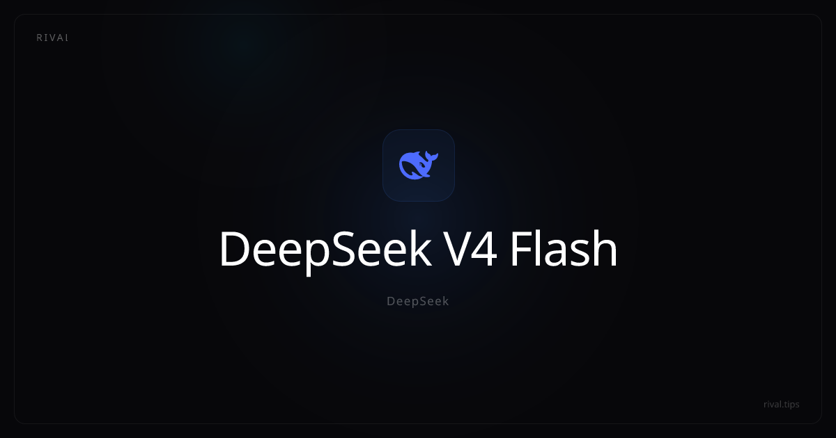 DeepSeek V4 Flash