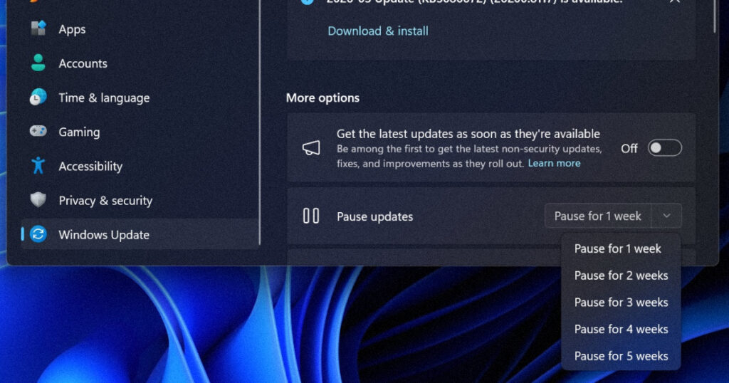 Обновление Windows